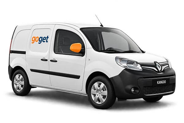 GoGet Holding the Small Van - Ute & Van - Compact (Renault Kangoo)